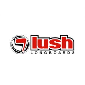 Das Logo der Marke Lush Longboard